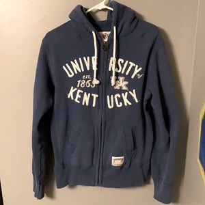 Kentucky Wildcats Campus Crew Zip Hoodie (S)